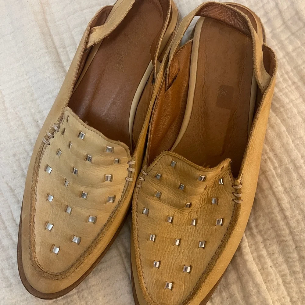 Free People Leather Bakersfield Shoe Size 39 (8.5-9) - Picture 2 of 15